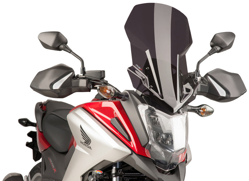 Puig Hi-Tech Parts Windscreen Touring Dark Smoke - 8910F Honda NC700X / NC750X 2016-2020