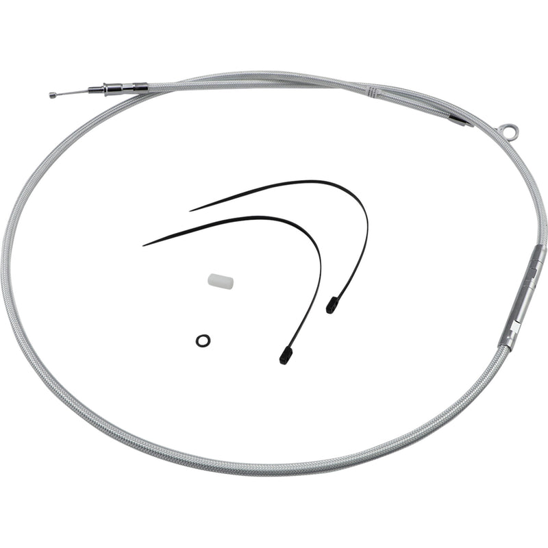Magnum Shielding High-Efficiency Braided Sterling Chromite II® Clutch Cable /16" - 32103HE For Harley Motorcycles 1987-2006