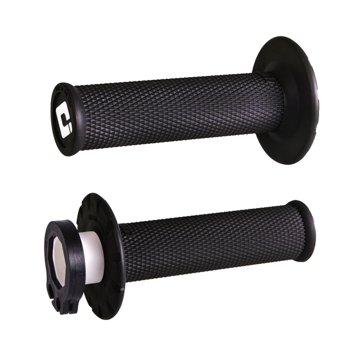 ODI 0630-2545 H36NWB V2 Lock-On No-Waffle Grips Grips - Lock-On - No Waffle - Black