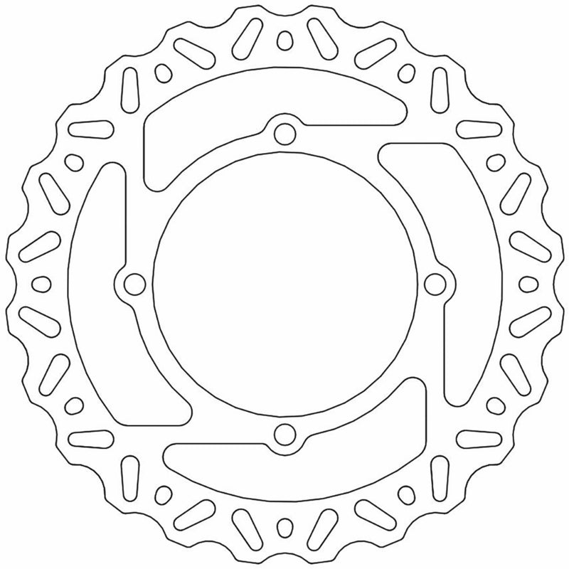 Moto-Master Nitro Brake Rotor - 110357-PU Suzuki RMZ 450 / RMZ 250 / 450Z 2005-2019