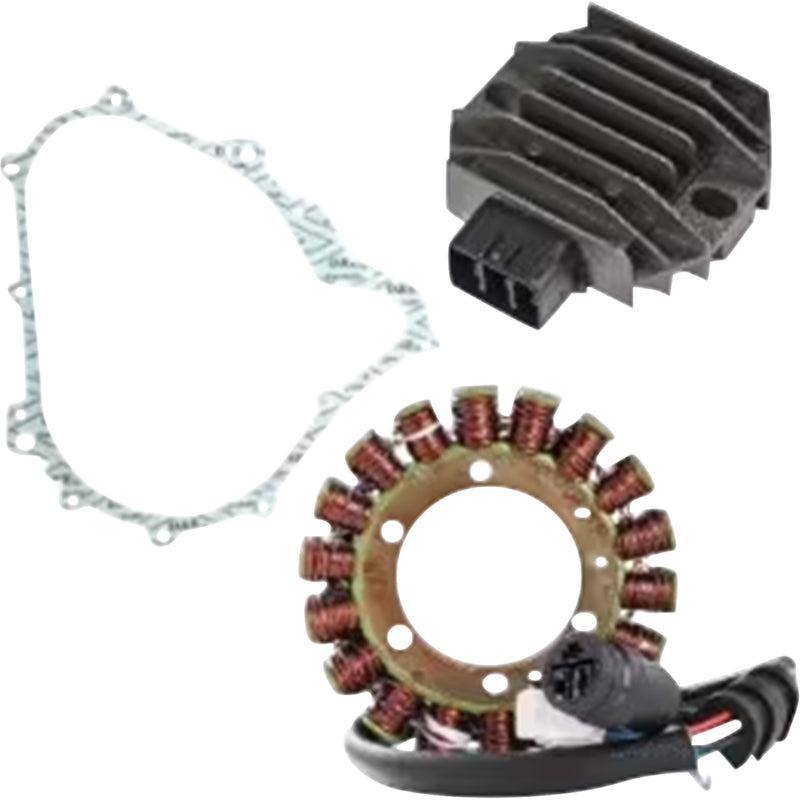 Rick's Motorsport Electric Easy Kit Charging Kit - 99-414 Yamaha 400 / 450 / YFM450FX Wolverine / Grizzly 2000-2014