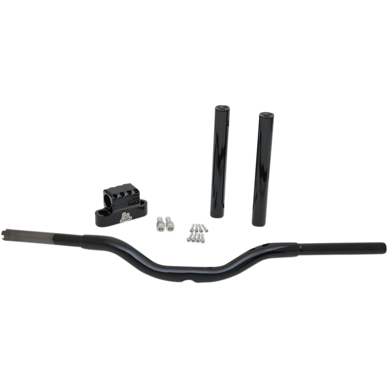 LA CHOPPERS 0601-4455 LA-7335-10B Kage Fighter-T Handlebar - 14" - Black