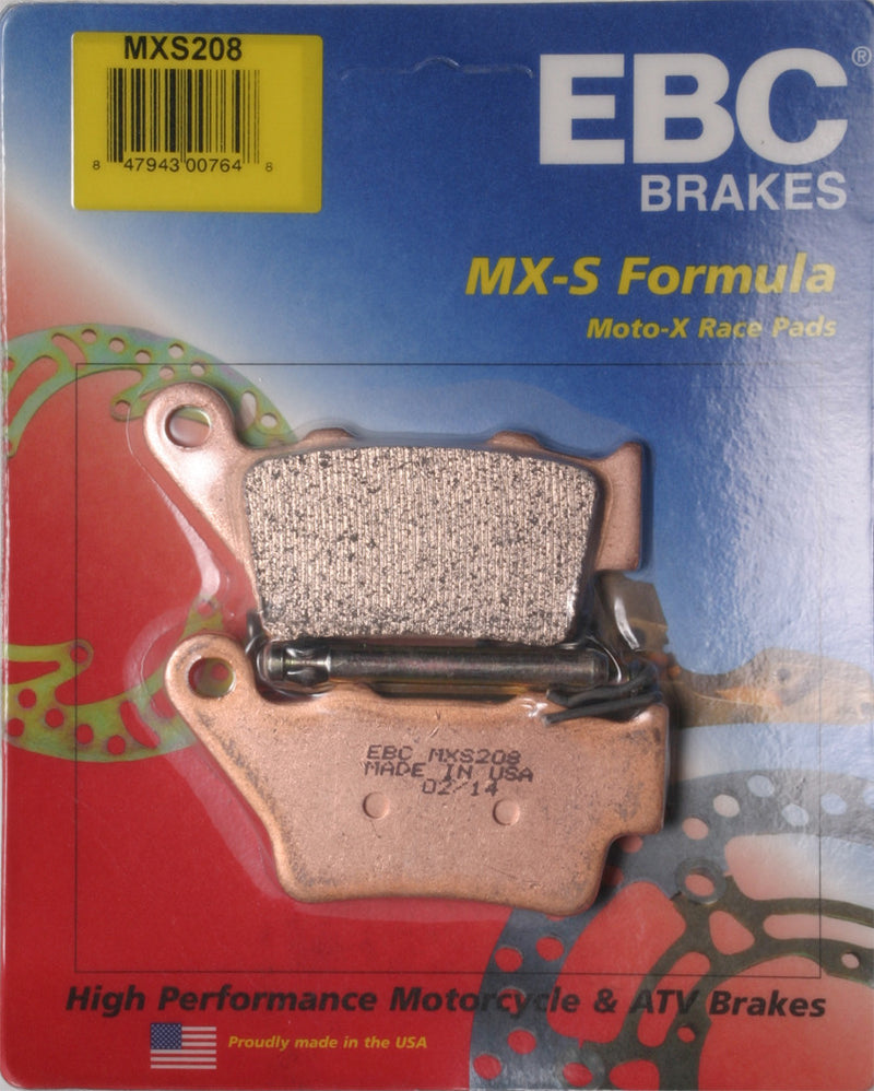 EBC Brake Pads - MXS208 For ATK Dirt Bikes 1997-1999 | Husaberg FS650E / FS400E 2002-2004 | BMW F700GS 2013