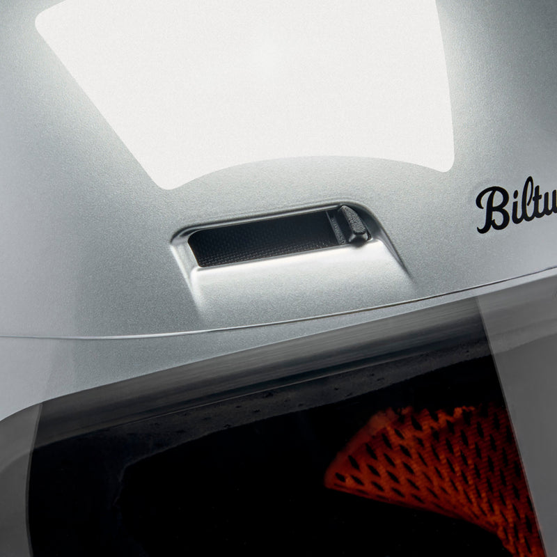 BILTWELL Gringo SV Helmet Gloss - Silver