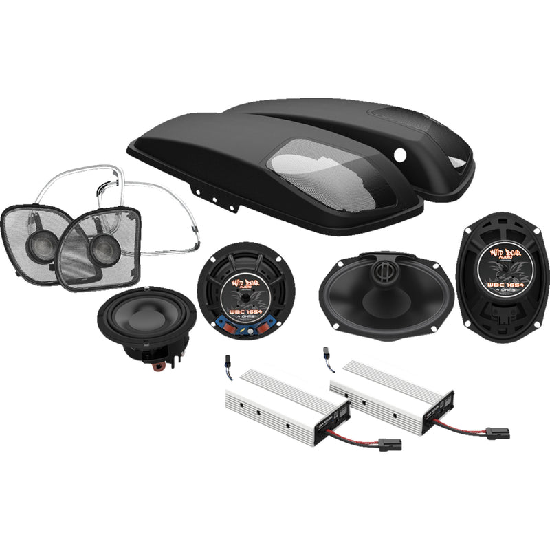 Wild Boar Audio WBA 800.4RG Kit Speaker Kit For Harley Road Glide 2015-2026