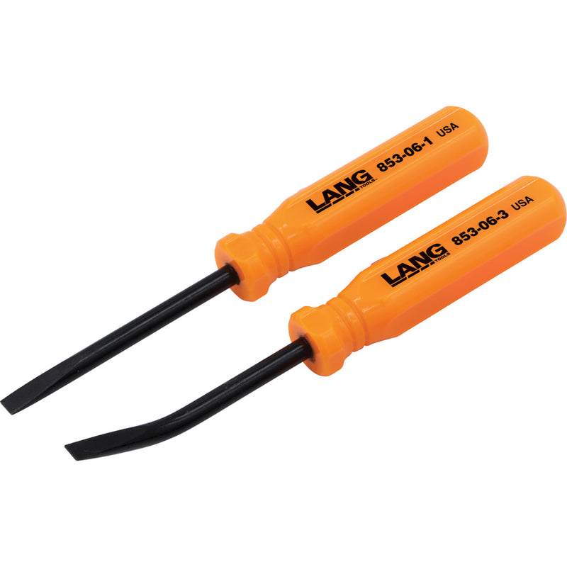 LANG TOOLS 3850-0624 853-06-2ST Mini Pocket Pry Bar Mini Pry Bar - Pocket - Set
