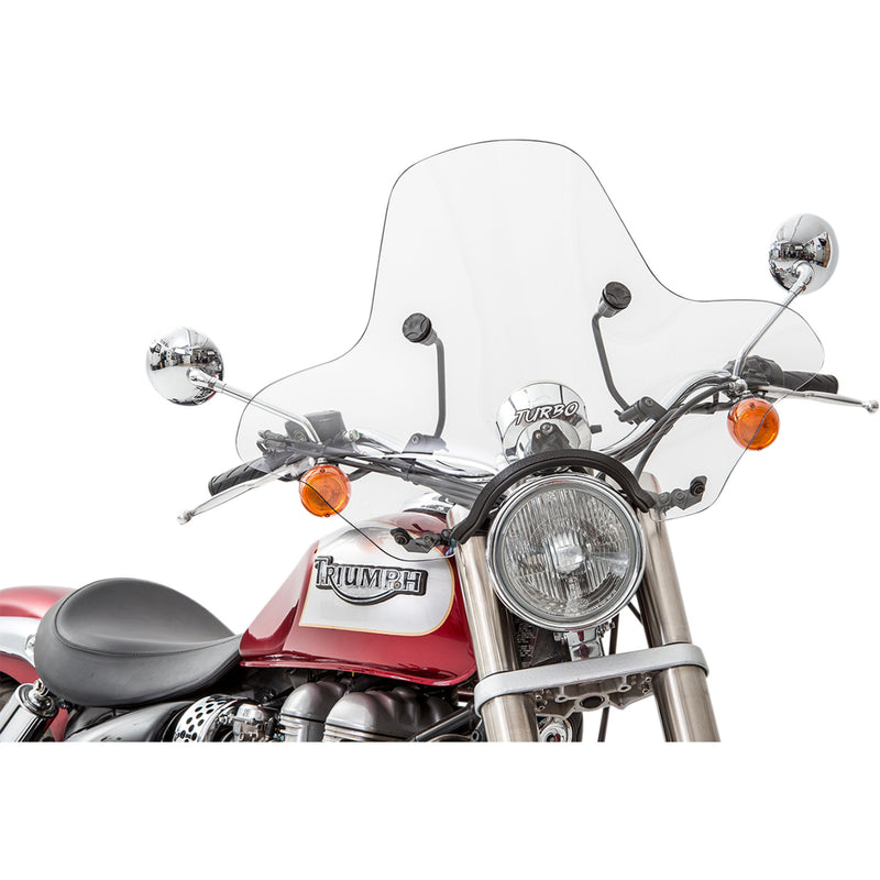 Slipstreamer Turbo Windshield - S-05-C For Harley 2013-2025 | Kawasaki Motorcycles 1973-1996 | Honda Motorcycles 1991-2020
