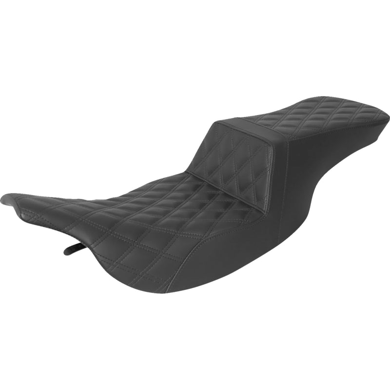 Saddlemen Step-Up Seat - 897-07-195 For Harley Touring 1997-2007