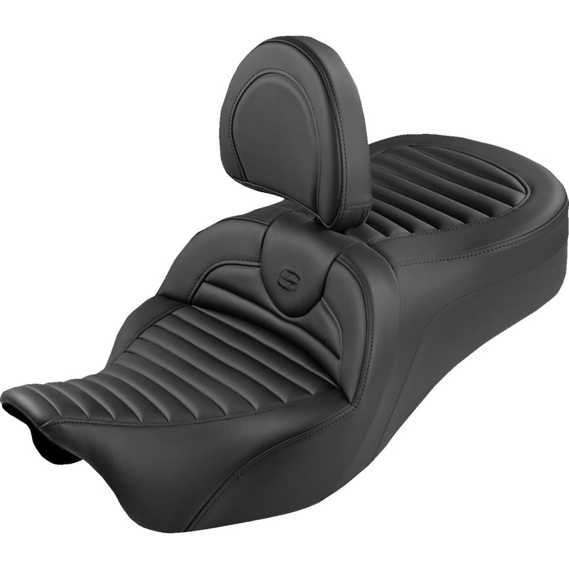 Saddlemen Roadsofa™ Seat - 808-07B-202SB0 For Harley Touring 2008-2025