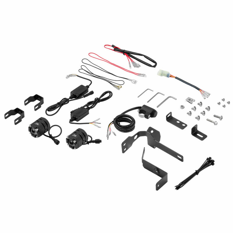 Zeta LED FOG Lights Black White Yellow Light Pair - ZR47-0010