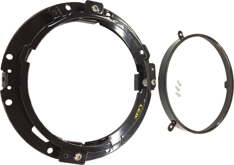 Pathfinder 226-0033 HD7R2B ADAPTER RING AND WIRING HARNESS MOUNTING BRACKET BLK