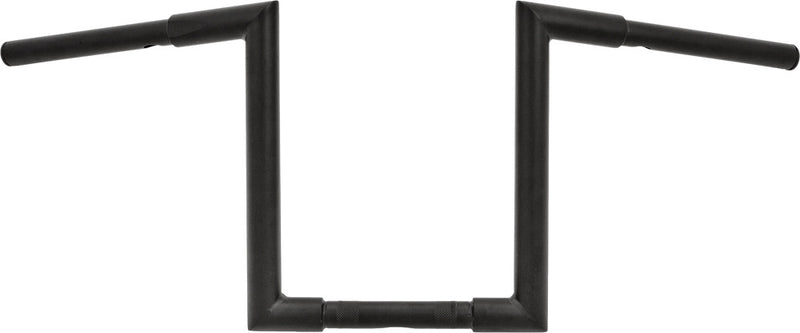 Harddrive H-Bar Z-Bar 1 1/4" Cable 12" Rise Satin Black - 21-356SB For Harley Motorcycles 1982-2017