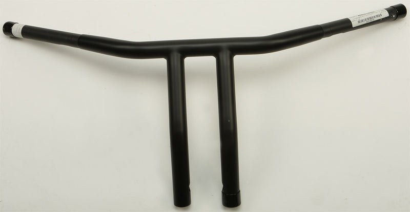 Wild 1 Chubby 10" Drag Bars Satin Black - WO507B For Harley Motorcycles 1974-2018