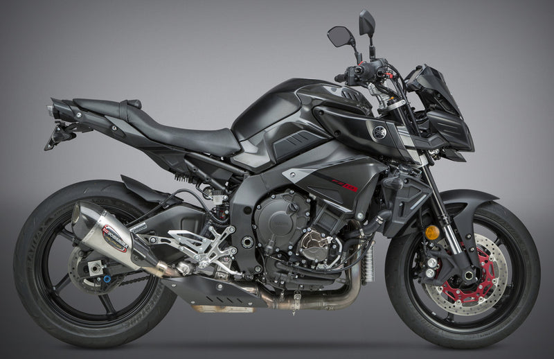 Yoshimura 960-1564 13100BP520 EXHAUST STREET ALPHA-T SLIP-ON SS-SS-CF WORKS