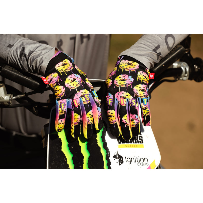 FIST HANDWEAR Strapped Caroline Buchanan Red Label Sprinkle Fades Gloves