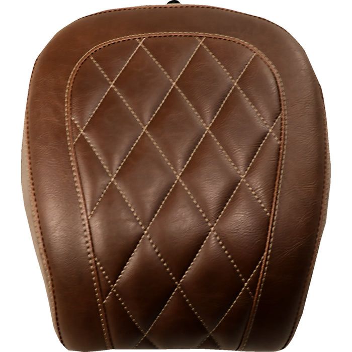 MUSTANG 0802-1241 83033 Wide Tripper™ Rear Seat - Passenger Seat - Diamond - Brown - FXBB