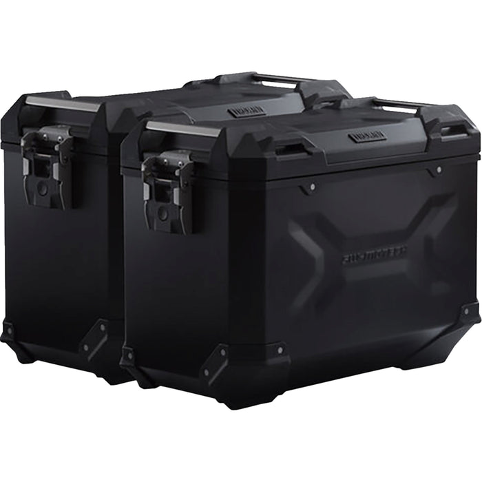 SW-MOTECH 3580-0391 KFT.06.921.70100/B TRAX ADV Aluminum Case System black - yamaha tracer 9 gt '21-'24