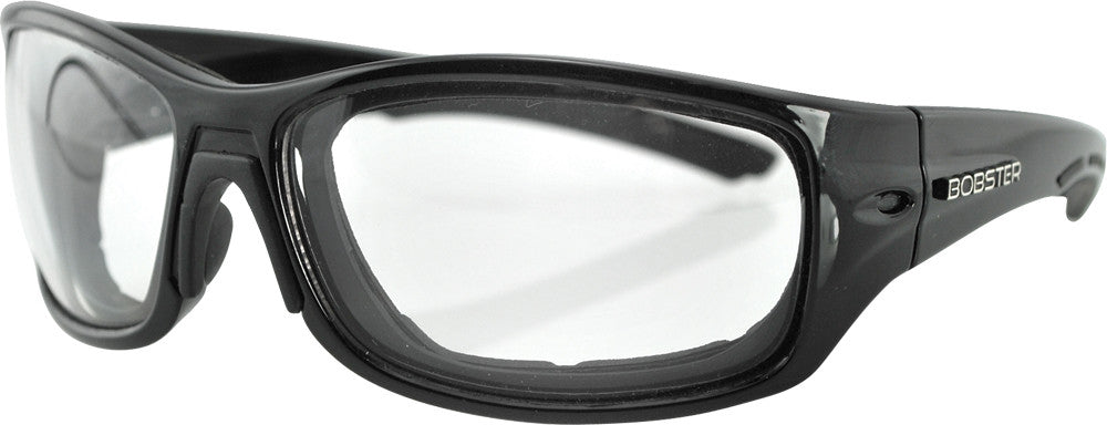 Bobster 26-4865 ERUK001 RUKUS SUNGLASSES BLACK ANTI-FOG W/PHOTOCHROMATIC LENS