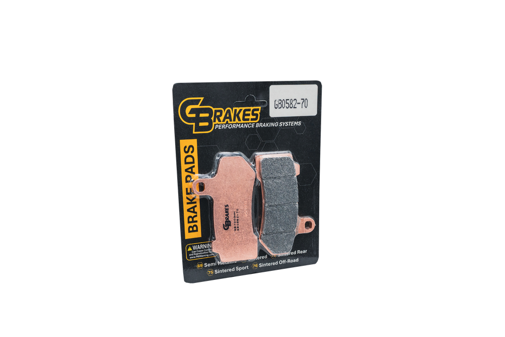 Gbrakes 17-58270 GB0582-70 BRAKE PADS HH SINTERED FR/RR