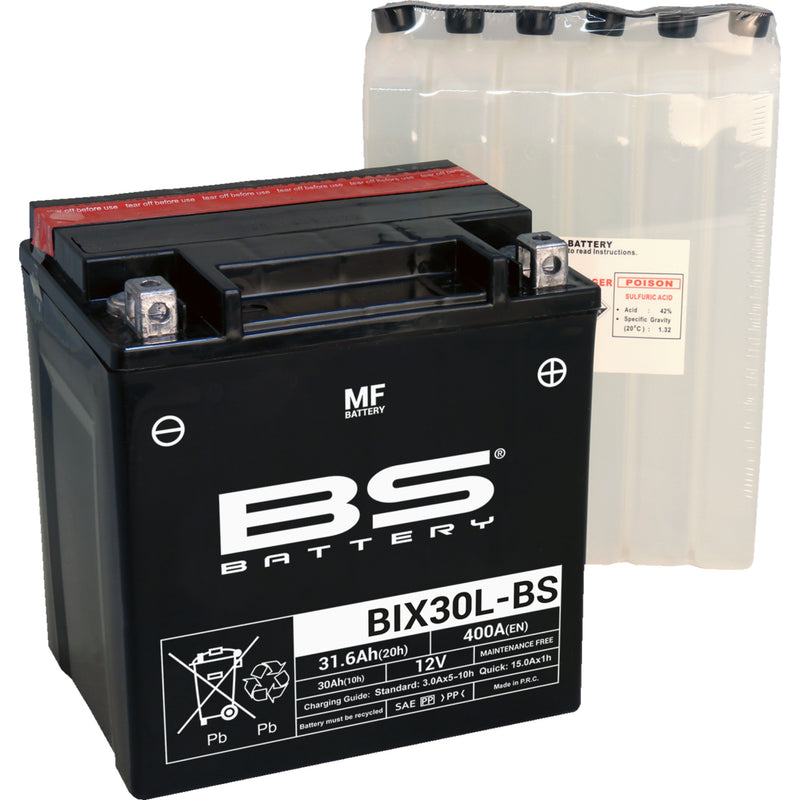 Bs Battery BIX Battery - 300753 For Harley Motorcycles 1997-2022 | BMW Motorcycles 1973-1995 | Moto Guzzi Motorcycles 1977-2005