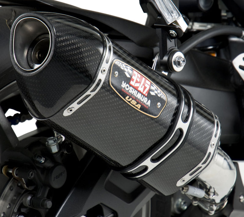 Yoshimura Exhaust Street R-77 Slip-ON SS-CF-CF - 1160020220 Suzuki 600 / 750 2011-2024