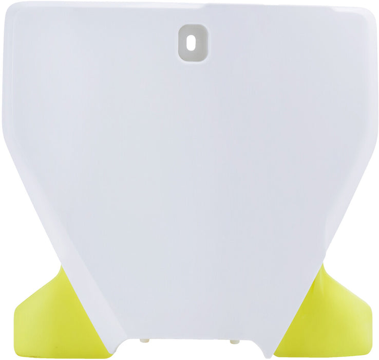 Acerbis 27265-76814 2726576814 FRONT NUMBER PLATE WHITE/YELLOW