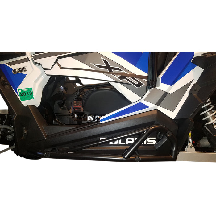 MOOSE OFFROAD 0530-1424 1004-BK RZR Nerf Bars Nerf Bars - Black - RZR 2-Seater
