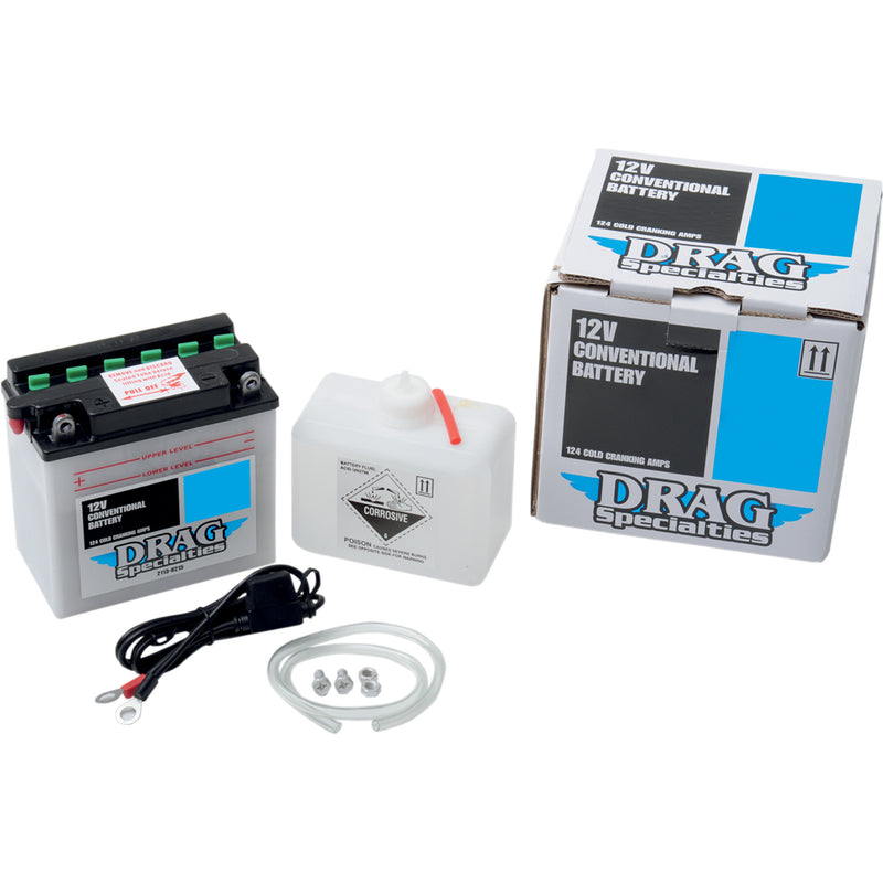 Drag Specialties Battery - 2113-0215 For Harley Sportster 900 / Super Glide 1970-1978