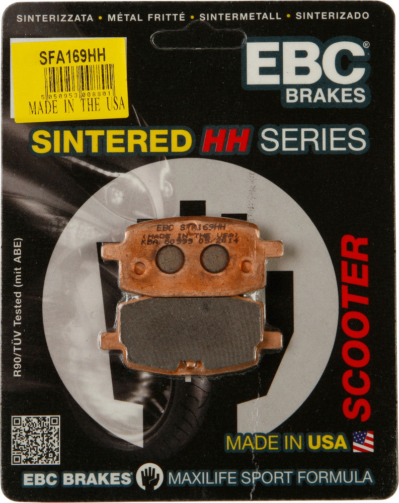 Ebc Brake Pads Double-H Sintered - SFA169HH Yamaha 50 Zuma 2002-2005