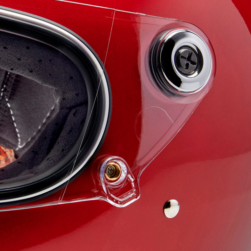 BILTWELL Gringo S Helmet Metallic - Cherry Red