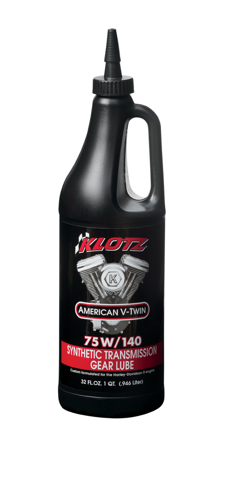 Klotz Oil 842-0060 KH-GL140 AMERICAN V-TWIN TRANS LUBE 75W140 32 FL OZ