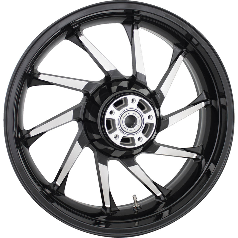 Coastal Moto Hurricane 3D Wheel - 3D-HUR185BCABST For Harley Touring 2009-2026