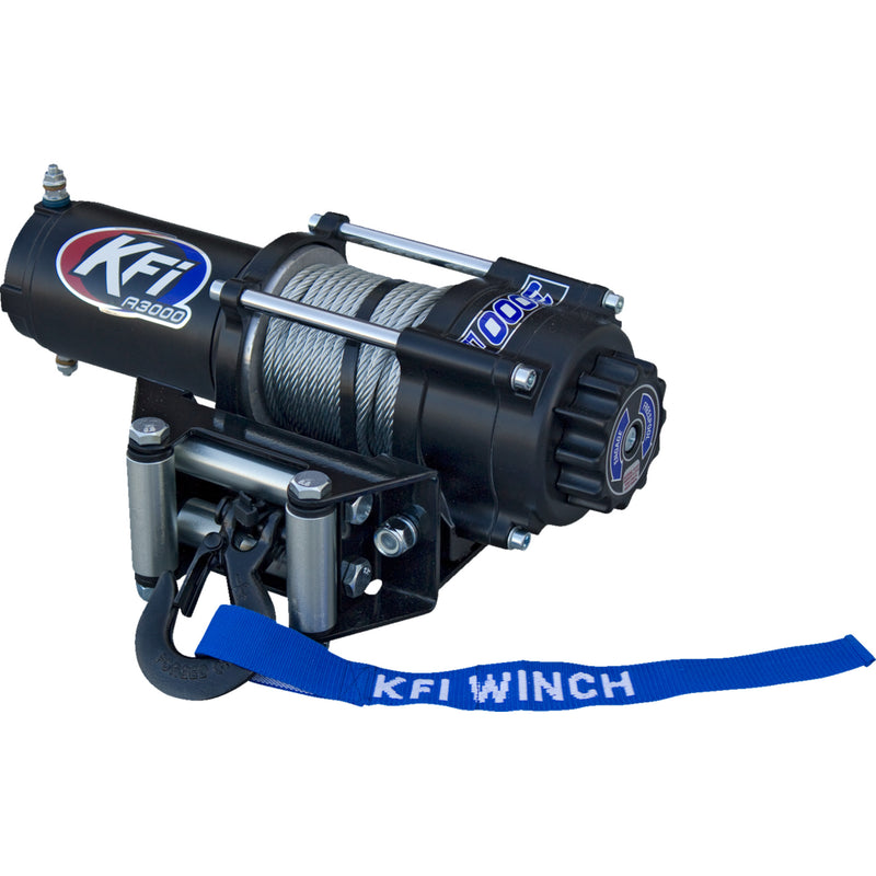 KFI PRODUCTS 4505-0928 A3000 ATV Winch a3000  - 3000 lb - steel cable