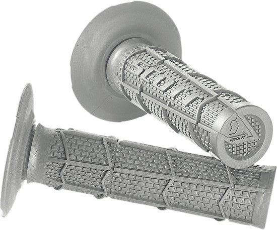 Scott 51-1028 233925-0011 RADIAL FULL WAFFLE GRIPS GREY 7/8"