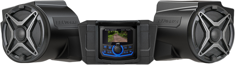 Ssv Works 2 Speaker Kit W JVC Controller - X32-PHZ1A Can-Am Maverick 2017-2025