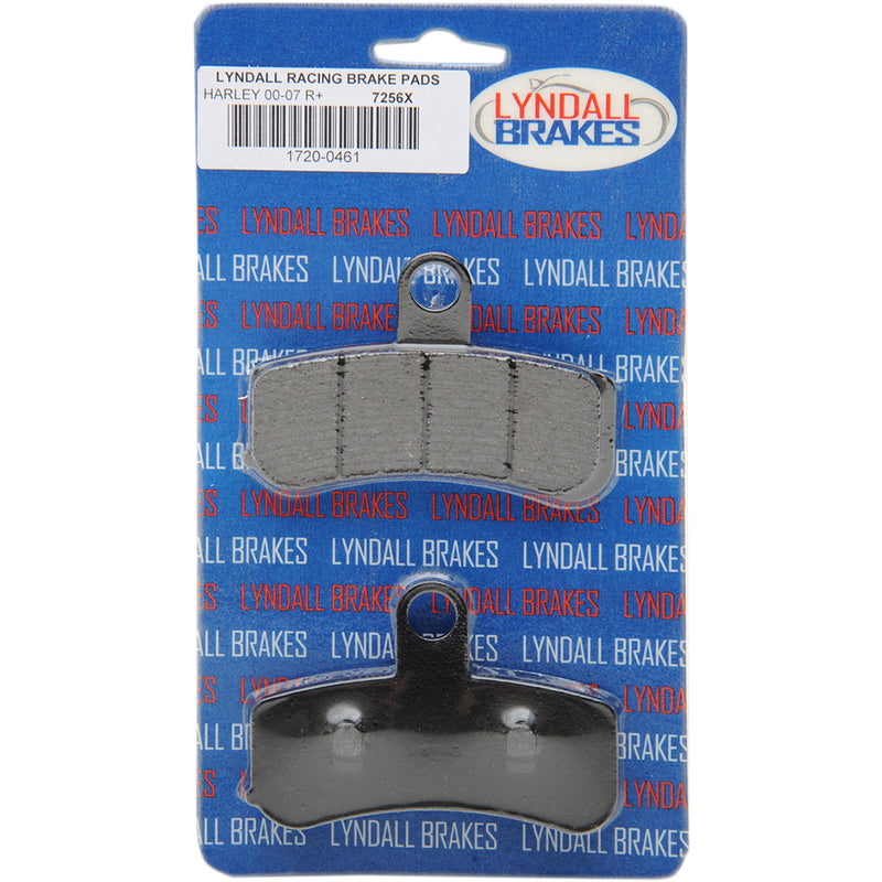 Lyndall Racing Brakes Llc Brake Pad - 7256X For Harley Motorcycles 2008-2017
