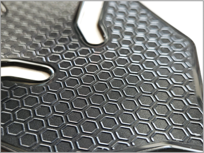 One Emblems 623-1164 XT1 ULTRA-THIN TANK PAD HEXAGONS BLACK