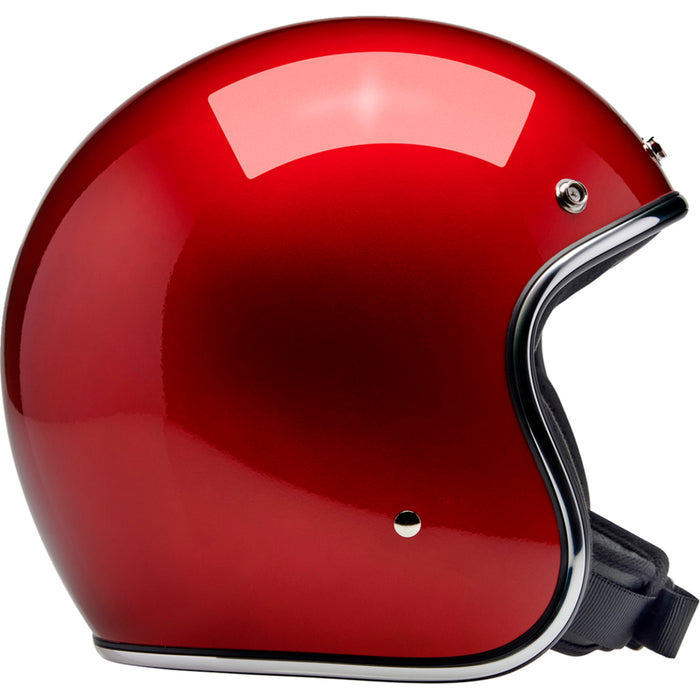 BILTWELL Bonanza Helmet Metallic - Cherry Red