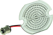 Kuryakyn 2940 Luminez L.e.d Rear Turn Signal Insert 1156 Red Flat Style - Photo - Primary
