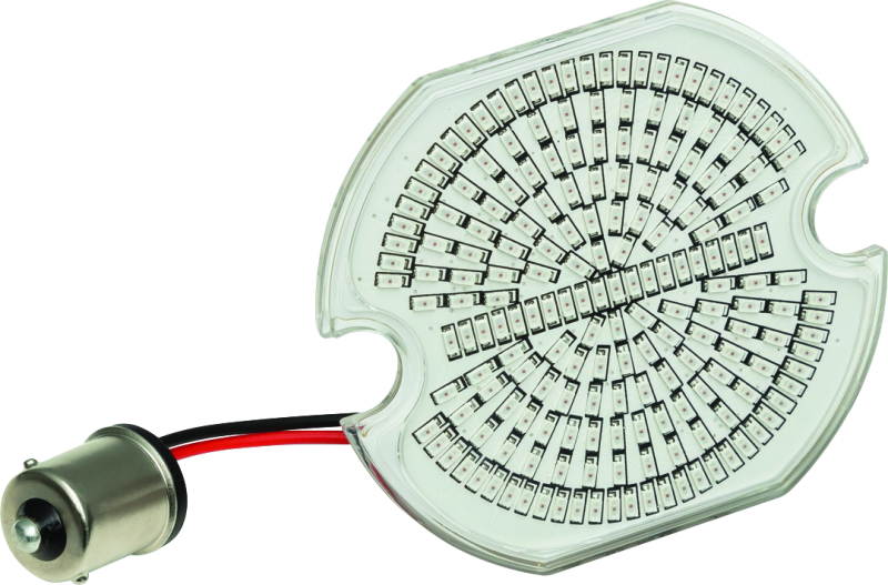 Kuryakyn 2940 Luminez L.e.d Rear Turn Signal Insert 1156 Red Flat Style - Photo - Primary