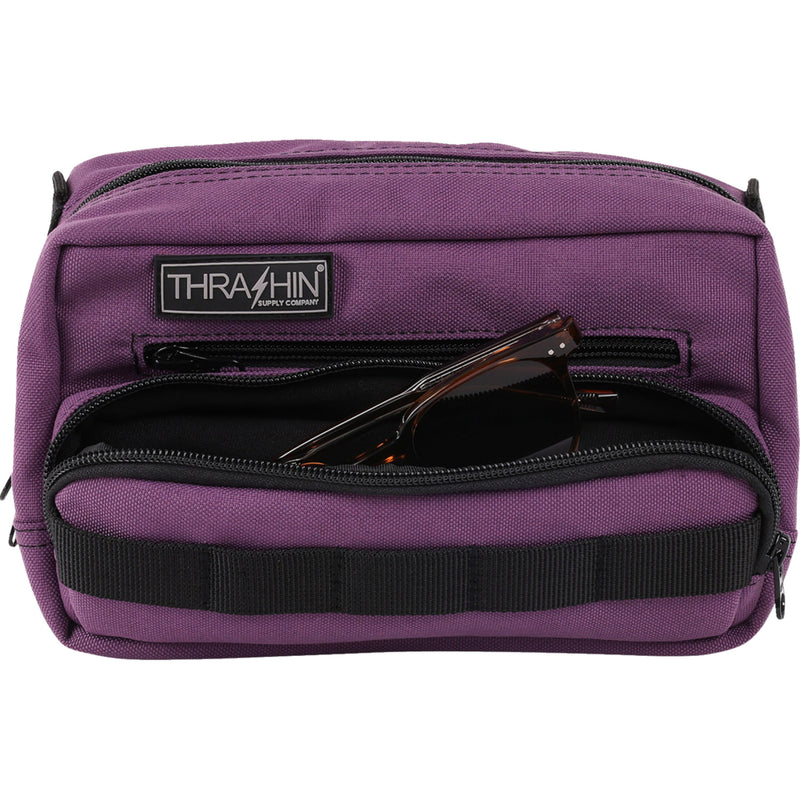 THRASHIN SUPPLY CO. 3510-0206 THB-0027 Handlebar Bag Plus - Purple