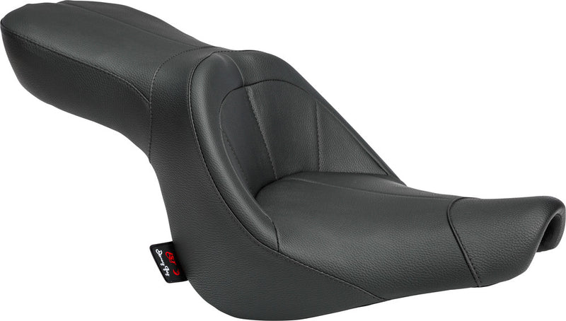 Danny Gray Tourist 2-UP Air-1 Seat Fxst `06-`10, Flstf B ` - FA-DGE-0317 For Harley Softail 2006-2017