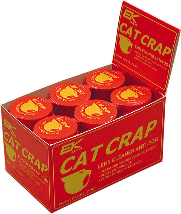 Cat Crap 38-1019 10518 ANTI-FOG LENS CLEANER PASTE 0.5OZ 24/PK DISPLAY