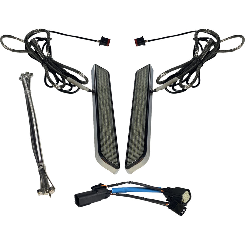 Custom Dynamics Fork Light - CD-FORK-SS6-SC For Harley Touring 2010-2013