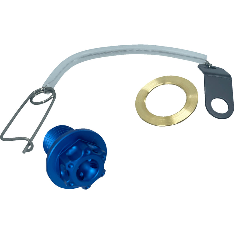 PSR 0920-0116 00-01949-25 Magnetic Oil Drain Plug Magnetic Drain Plug - M14 x 1.50 - Blue