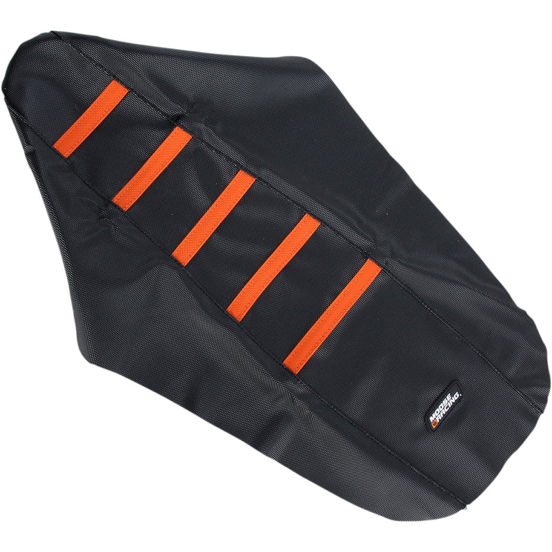 MOOSE OFFROAD 0821-1793 KTM25003-336RT Ribbed Seat Cover black cover/orange ribs - ktm