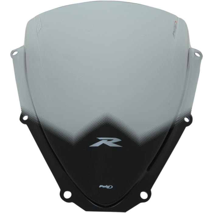 PUIG HI-TECH PARTS 2301-2375 4055H Z-Racing Windscreen Race Windscreen - 14" - Smoke - GSXR