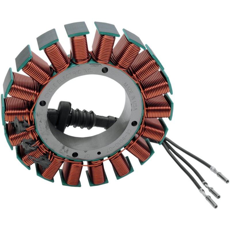 Cycle Electric Inc Stator - CE-8010-07 For Harley Dyna / Softail / Street / Super 2007