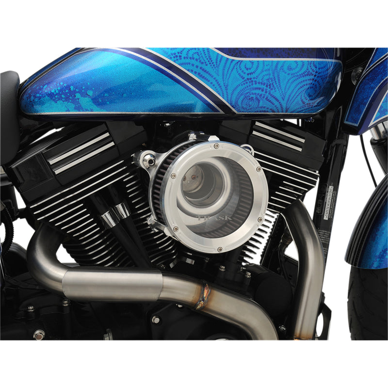 Trask Assault Charge Breather Air Cleaner - TM-1021R For Harley Motorcycles 1999-2017