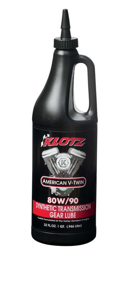 Klotz Oil 842-0061 KH-GL90 AMERICAN V-TWIN TRANS LUBE 80W90 32 FL OZ